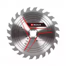 Диск с твърдосплавни пластини EINHELL 250/3.2/30 Z=24, за рязане на дървесина, дървесни плоскости - small