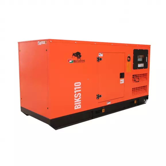 Генератор BISONTE BIKS110, 88kW, 230/400V, дизелов, трифазен, AVR, ATS