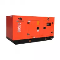 Генератор BISONTE BIKS70, 55kW, 230/400V, дизелов, трифазен, AVR, ATS
