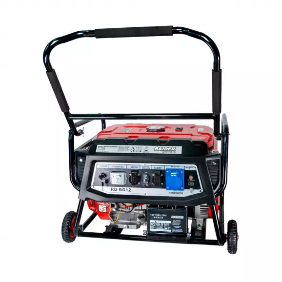 Генератор RAIDER RD-GG12, 7.5kW, 230V, бензинов, монофазен