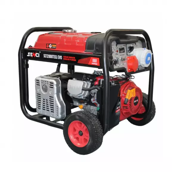 Генератор SENCI SC12000TEQ EVO, 9.5kW, 230/400V, бензинов, трифазен