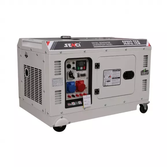 Генератор SENCI SCD12 TEQ, 10kW, 230/400V, дизелов, трифазен, AVR