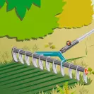 Гребло градинско GARDENA Combisystem, 11z, 350мм - small, 269134