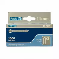 Кламери за кабел RAPID Тип 36 14мм/6.0мм, бели,1000бр/к-я