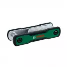 Ключ сгъваем шестограм BOSCH 1.5-6.0 8части, CrV - small, 281492