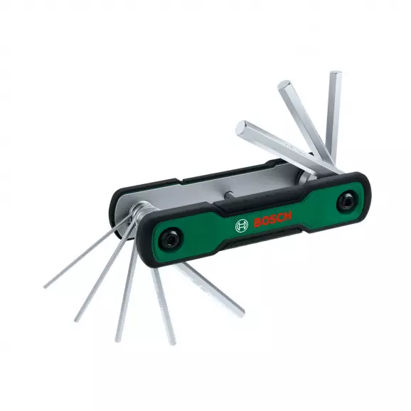 Ключ сгъваем шестограм BOSCH 1.5-6.0 8части, CrV