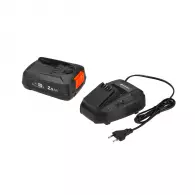 Комплект батерия и зарядно устройство GARDENA PBA 18V/36 + AL 18V-20, 18V, 2.0Ah, Li-Ion