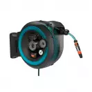 Комплект макара с маркуч за стенен монтаж GARDENA PowerRoll XXL Set 13мм/40м, 18V, 2.5Ah, Li-Ion - small, 269381