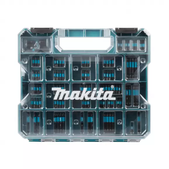 Комплект накрайници MAKITA 100части, PH, PZ, SB, TX, с магнитен държач