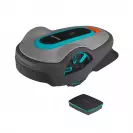 Косачка робот акумулаторна GARDENA SILENO LIFE 1000, 18V, Li-Ion, 22см, 20-50мм, 35%, до 1000м2 - small