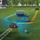 Косачка робот акумулаторна SEGWAY NAVIMOW X350, 21.6V, 10.4Ah, 23.5см, 20-70мм, 50%, до 5000м2 - small, 267973