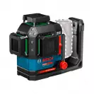 Линеен лазерен нивелир BOSCH EXLL18V-120-33CG Solo, 3 лазерни линии, точност 3mm/10m, автоматично - small, 271552
