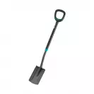 Лопата права с дръжка GARDENA ErgoLine 1130мм, с метална дръжка - small