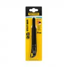 Макетен нож TOPMASTER 200х9мм, пластмасов, стоп бутон, метална глава - small, 269755