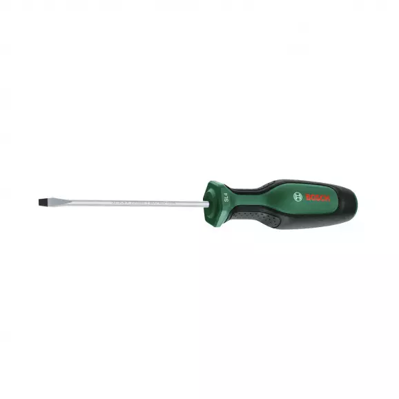 Отвертка плоска BOSCH 4.0х201/100мм, S2, двукомпонентна дръжка