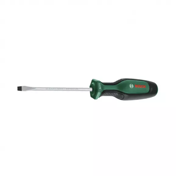 Отвертка плоска BOSCH 5.5х202/100мм, S2, двукомпонентна дръжка