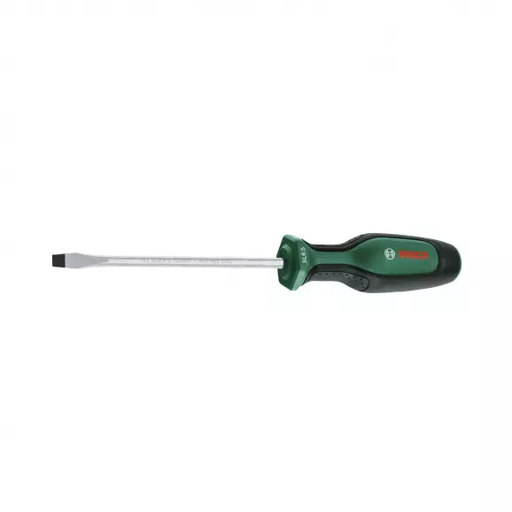 Отвертка плоска BOSCH 6.5х236/125мм, S2, двукомпонентна дръжка
