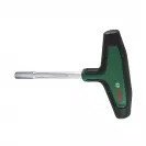 Отвертка Т-образна с накрайници BOSCH 19части, PH, PZ, TX, шестостен, с магнит - small, 281468