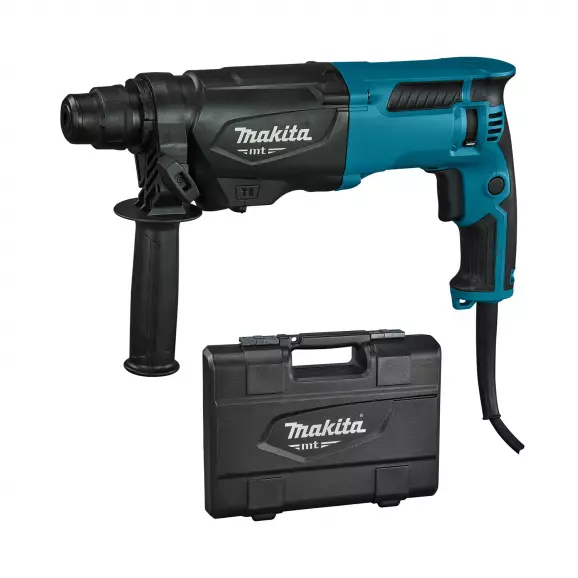 Перфоратор MAKITA MT M8701B, 800W, 0-1200об, 0-4500уд/мин, 2.3J, SDS-plus