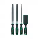 Пили комплект за метал BOSCH 4бр, средна грапавост, пластмасова дръжка - small