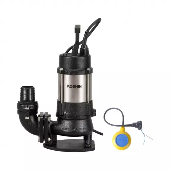Помпа потопяема KOSHIN PKJ-400-BAB, 400W, Qmax=245l/min, Hmax=7m,  2