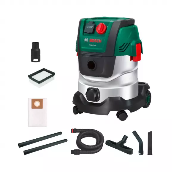 Прахосмукачка BOSCH PAS20-220P, 1200W, 2040л/мин, 20л