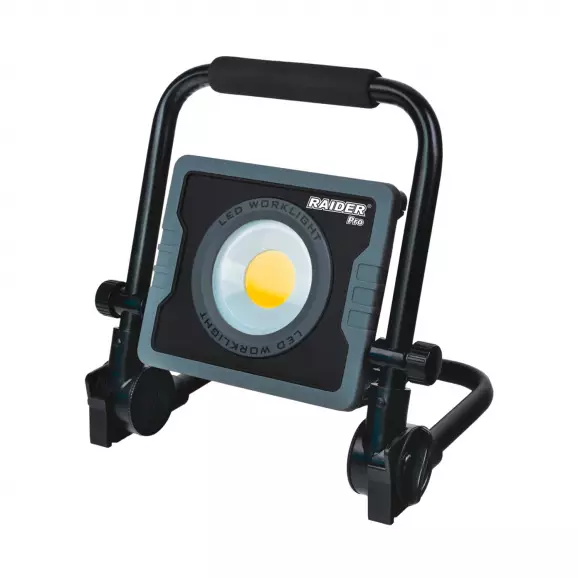 Прожектор акумулаторен RAIDER RDP-WL02, 3.7V, 10Ah, LED, 3300lm, Li-Ion