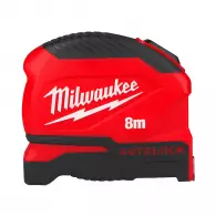 Ролетка пластмасов корпус MILWAUKEE Autolock Gen 2 8м x 25мм, гумирана, клас 2