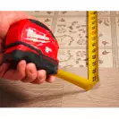 Ролетка пластмасов корпус MILWAUKEE Autolock Gen 2 8м x 25мм, гумирана, клас 2 - small, 273129