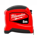 Ролетка пластмасов корпус MILWAUKEE Slimline Gen 2 S8/25 8м x 25мм, гумирана, клас 2 - small