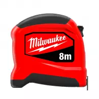 Ролетка пластмасов корпус MILWAUKEE Slimline Gen 2 S8/25 8м x 25мм, гумирана, клас 2