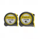 Ролетка пластмасов корпус STANLEY TYLON 5 x 19мм/8м х 25мм, гумирана, EC-клас 2 - small, 282771