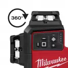 Ротационен лазерен нивелир MILWAUKEE M12 A3PLO-0C 3 PLANE, 18V, лазер, обхват 200m, точност 1mm/10m, автоматично - small, 273324