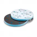 Шкурка велкро FESTOOL Granat PROfile D150мм F GR PRO/10 P240-320 10броя, за дърво, пластмаса, лак, с 19 отвора, синя, кръгла, самозалепваща - small