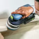 Шкурка велкро FESTOOL Granat PROfile D150мм M GR PRO/10 P120-180 10броя, за дърво, пластмаса, лак, с 19 отвора, синя, кръгла, самозалепваща - small, 268955