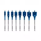 Свредла BOSCH Self Cut Speed 12-32мм 8 части, за дърво, плоски, 1/4