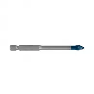 Свредло за стъкло и керамика BOSCH Expert HEX-9 Hard Ceramic 5.5x90мм, карбиден връх, шстостенна опашка 1/4