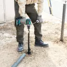 Свредло за земя MAKITA 70х600/200мм, за винтоверт, 12.0 Hex - small, 280128