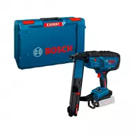 Такер акумулаторен BOSCH EXTH18V-50M Solo, 18V, 2.0-6.0Ah, Li-Ion, за гвоздеи 25-50мм, безчетков 