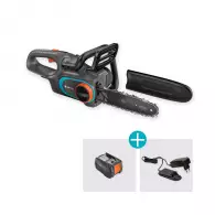 Трион верижен акумулаторен GARDENA PowerSaw 250/18V, 18V, 4.0Ah, Li-Ion, 25cм