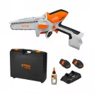 Трион верижен акумулаторен за клони STIHL GTA 30 Set, 2x11V, 2.6Ah, Li-Ion, 15cм - small