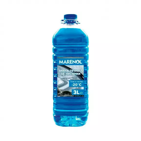 Зимна течност за чистачки MARENOL 3л, до -20°