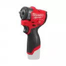 Акумулаторен гайковерт ударен MILWAUKEE M12 FSCIWF38-0, 12V, 2.0-6.0Ah, Li-Ion, 321/305Nm, 3/8