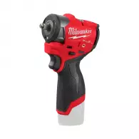 Акумулаторен гайковерт ударен MILWAUKEE M12 FSCIWF38-0, 12V, 2.0-6.0Ah, Li-Ion, 321/305Nm, 3/8