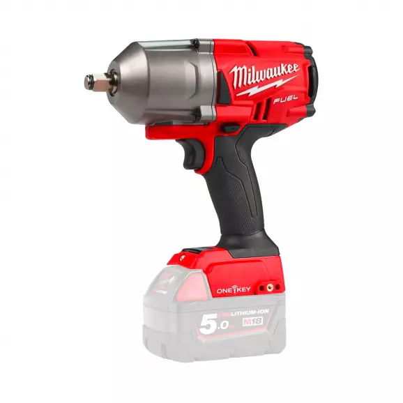 Акумулаторен гайковерт ударен MILWAUKEE M18 ONEFHIWF12-0, 18V, 2.0-12Ah, Li-Ion, 1/2