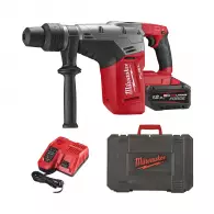 Акумулаторен къртач MILWAUKEE M18 CHM-121C, 18V, 2.0-5.0Ah, Li-Ion, SDS-plus, 1.7J, безчетков