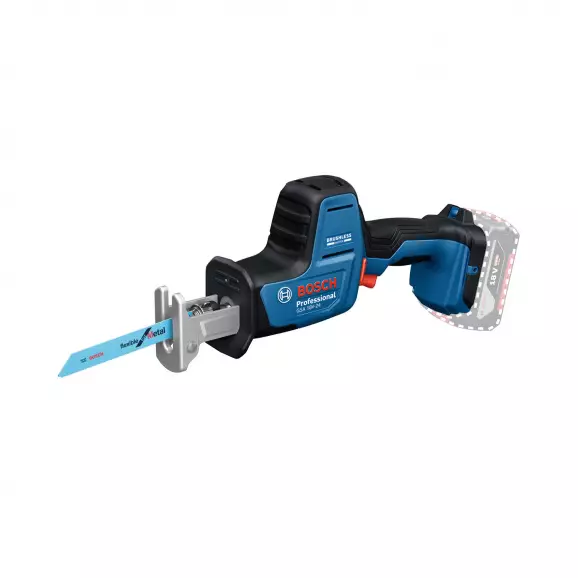 Акумулаторен саблен трион BOSCH GSA 18V-24 Solo, 18V, 2.0-6.0Ah, Li-Ion, 24mm, 230mm, безчетков