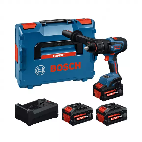 Акумулаторен ударен винтоверт BOSCH EXSB18V-150 Set, 18V, 5.5/8.0Ah, Li-Ion, 150Nm, безчетков