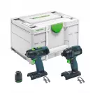Акумулаторен ударен винтоверт FESTOOL TID 18 Basic-Set T18, 18V, -Ah, Li-Ion, 180Nm, безчетков - small