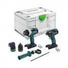 Акумулаторен ударен винтоверт FESTOOL TID 18 Basic-Set TPC 18/4, 18V, -Ah, Li-Ion, 180Nm, безчетков - small